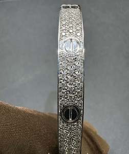 VVS Moissanite & 925สเตอร์ลิงเงินเฮอร์สสร้อยข้อมือเสน่ห์เครื่องประดับแฟชั่น - Product Image 5