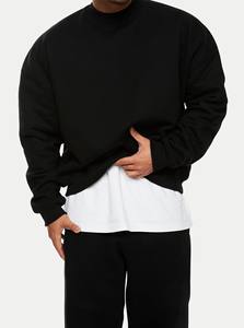 เสื้อสเวตเตอร์มีฮู้ดสำหรับผู้ชาย, สินค้ามาใหม่คอกลมแขนยาวผ้าฝ้าย100% เข้ารูปปกติดีไซน์ไฮสตรีทวินเทจ - Product Image 3