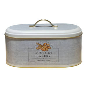 กล่องขนมปังรูปไข่โลหะสำหรับเก็บอาหาร-178x338x140มม. (5.5ลิตร) - Product Image 1