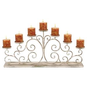 Candélabre en fer noir bougeoir candélabre en métal pièce maîtresse décor bougeoir support pour bougies pilier candélabre 5 - Product Image 2