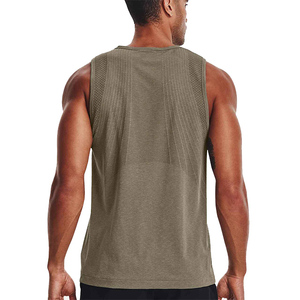 Camiseta sin mangas de gimnasio para hombre de verano, Camisa sin mangas de entrenamiento físico de secado rápido, ropa ligera de gimnasio y entrenamiento para verano - Product Image 4