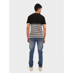 HOUSSAM Summer Slim Fit 100% Cotton T-Shirt Compressed Jersey with 300 Grams Weight Screen <b>Print</b> Model Number INS - Product Image 4