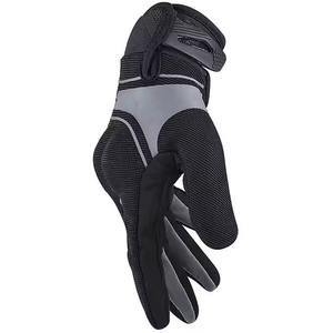 Leather Windproof Motorbike <b>Gloves</b> Full Finger with Reinforced Palm Protection for Unisex Outdoor <b>Sports</b> - Product Image 3