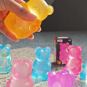   Oso de Goma Gigante Blandito: Juguete Sensorial Divertido para Aliviar el Estrés, Oso Suave Relleno de Azúcar para Apretar - Product Image 4