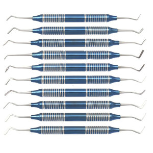 Juego de 10 Uds. De espátula de relleno de resina compuesta Dental, juego de restauración estética, juego de relleno de resina, espátula de restauración de herramientas dentales - Product Image 1