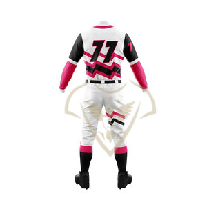 <b>Custom</b> Polyester Sublimated Baseball <b>Softball</b> Sportswear Jersey Breathable Baseball <b>Uniforms</b> Set Personalized Men's High Quality - Product Image 1