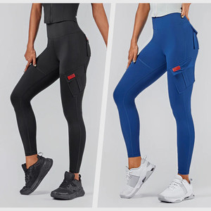 เลกกิ้งผ้าสแปนเด็กซ์/ ไนลอนเอวสูงระบายอากาศได้ดีจากปากีสถาน - Product Image 4