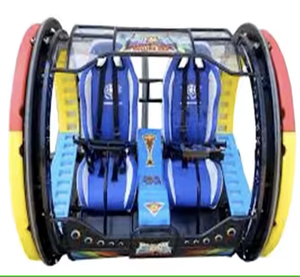 AUTOPARK Nueva llegada 2024 Paseos de entretenimiento originales y nuevos Coche feliz eléctrico rodante de 360 grados - Product Image 2