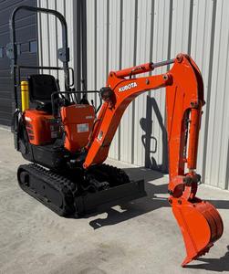 LIVRAISON GRATUITE MINI-EXCAVATRICE KUBOTA KX008-3 10HP MOTEUR DIESEL OUVERT ROPS APPROUVÉ EPA CE Pompe hydraulique auxiliaire Boîte de vitesses Plc. - Product Image 2