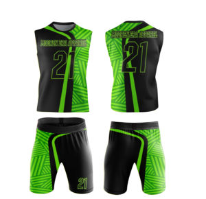 Uniforme de compression surdimensionné de haute qualité OEM pour les jeux 7 contre 7, uniforme de football sublimé, uniforme de l'industrie 7v7, maillot et short - Product Image 1