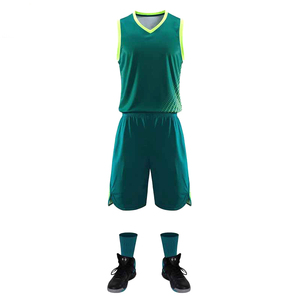 Maillot de basket-ball respirant uniforme de basket-ball de sport ensemble de maillot de basket-ball - Product Image 1