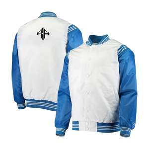 Nueva chaqueta de invierno 100% poliéster transpirable cuello acanalado chaqueta universitaria nuevo logotipo personalizado más vendido por ATLANTIC - Product Image 1
