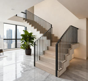 Valla <span class=keywords><strong>de</strong></span> hierro forjado simple, barandilla <span class=keywords><strong>de</strong></span> porche y barandilla <span class=keywords><strong>de</strong></span> escalera <span class=keywords><strong>interior</strong></span> Barandilla <span class=keywords><strong>de</strong></span> gama alta - Product Image 5