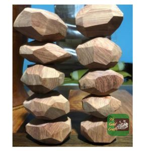 Piedras de Equilibrio de Madera TUMI ISHI Hechas a Mano al por Mayor de Vietnam, Bloques de Apilamiento para Jugar y Aprender de Forma Divertida - Product Image 6