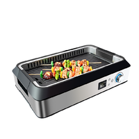 Produits chauds Accueil Cuisine Cuisson facile Multifonctionnel Sans fumée Électrique Coréen Bbq Barbecue Grill Machine