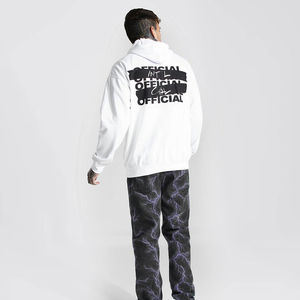 Streetwear personnalisé 2025 Vêtements Sports Fitness Basics, Pull à manches longues en coton mélangé Sweats à capuche imprimés en coton pour hommes - Product Image 6