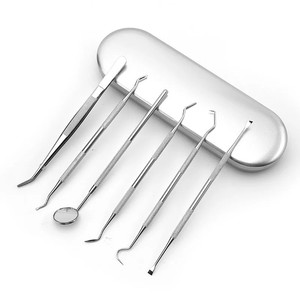 Juego de Instrumentos de Diagnóstico Dental Básico de Acero Inoxidable, Manual, de Alta Calidad, con Certificación CE por Navel Surgical Instruments - Product Image 6