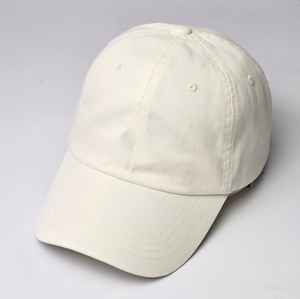 Venta al por mayor en blanco lavado sin estructura de bajo perfil papá sombrero logotipo personalizado algodón liso Strapback gorra de béisbol Vintage - Product Image 1