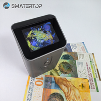 Détecteur d'argent Laser X52 Mini Bill Counter Portable UV 254nm et 630nm de haute qualité pour détecter les notes Laser