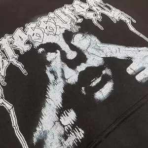 Sudaderas con capucha impresas para hombres, sudaderas con capucha de mezcla de algodón básicas personalizadas transpirables para hombres, sudaderas con capucha para hombres Premium, MOQ bajo y precio barato - Product Image 3