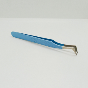 Pinzas de Precisión para Pestañas Nano Tip, Agarre de Diamante Curvo Resistente, Acero Inoxidable Antiestático, Duraderas, Logotipo Personalizado - Product Image 4