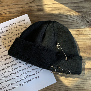 Regular Fit Luxury Wool Blend Beanie for Unisex Custom Logo 3D Embroidery Winter Hat with Custom Colors Sizes Beanie Hat - Product Image 4