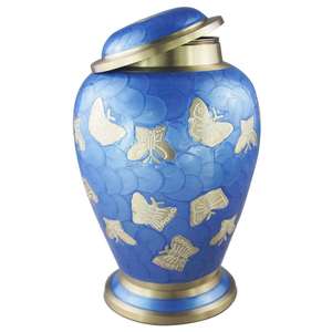 Urnes funéraires pour crémation, design élégant, finition antique, urnes pour cendres d'adultes, urnes pour corps humain, urnes très vendues. - Product Image 3