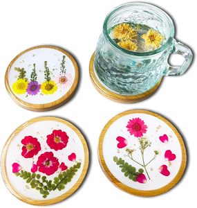 ที่รองแก้วเรซิ่นสไตล์โบฮีเมียน คุณภาพสูง ดีไซน์ทำมือ เป็นมิตรกับสิ่งแวดล้อม ปลอดภัยต่อโต๊ะในระยะยาว ราคาประหยัด - Product Image 1