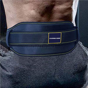 เข็มขัดรัดหน้าท้องนีโอพรีนสำหรับฝึกออกกำลังกายเข็มขัดพยุงหลังกระชับสัดส่วนเข็มขัดยกน้ำหนักแบบบางออกแบบโลโก้ได้ตามต้องการ - Product Image 3