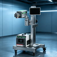Máquina de Marcado Láser UV de 5W, 355nm, de Precisión, para Plástico, Vidrio, Electrónica, Embalaje, Marcado Industrial en Línea