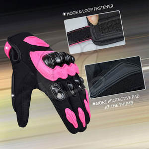Guantes de moto de protección de la mejor calidad Guantes de moto resistentes al desgaste Guantes de moto antideslizantes - Product Image 2