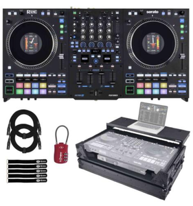 Nuevo controlador de DJ motorizado de 4 canales Raness PERFORMER con Stems y estuche - Product Image 1
