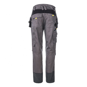 Fournisseur OEM Pantalon en polyester haute visibilité Résistant à l'huile et à l'eau Vêtements de travail Sécurité Bande réfléchissante haute visibilité Sécurité routière - Product Image 2