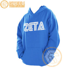Sudadera con capucha bordada de lana de algodón Zeta Phi Beta personalizada Sorority suéter de alta calidad ropa griega sudaderas con capucha más finas para mujer - Product Image 1