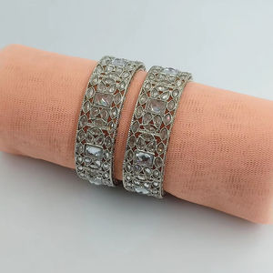 Indian Fashionable and Traditional Brass Bangles <b>Women</b> Wedding Bangles <b>for</b> <b>Women</b> and Girls - Product Image 1