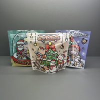 Sacs Mylar personnalisés à impression directe, qualité alimentaire, refermables avec fermeture éclair, anti-odeur, pochettes verticales pour bonbons, snacks, herbes, café 3,5g