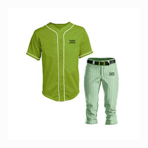 Uniforme de baseball populaire avec logo personnalisé du fabricant Meilleur matériau Nouveau style Ensembles Respirant et vendu en gros à bas prix - Product Image 1