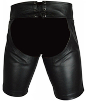 Shorts en cuir pour hommes, design tendance, logo personnalisé OEM ODM, qualité supérieure, produit professionnel, streetwear, gym, course à pied, décontracté