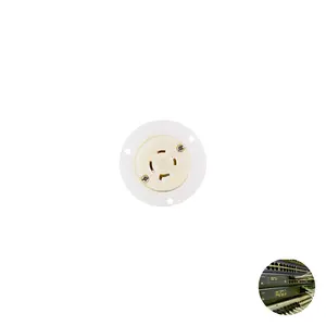Hot sale NEMA L16-20 J-530 20A 480V AC Flanged Outlet electrical plug compatible with appliance configurations