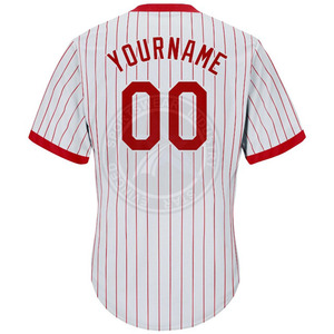 Camiseta de béisbol a rayas personalizada Unisex para hombre y mujer, camiseta de entrenamiento deportivo de calle con número de nombre impreso, pantalones cortos de softball para exteriores - Product Image 2