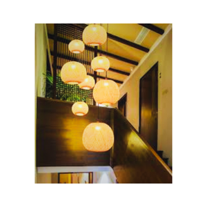 Abat-jour fait main de haute qualité avec conception personnalisée écologique pour la décoration d'hôtel Style asiatique fabriqué au Vietnam - Product Image 5