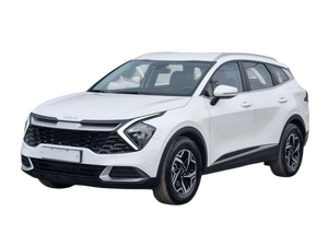 Sportage Blanc 2022 d'occasion, SUV 5 portes automatique turbo avec sièges en cuir pour les trajets urbains - Product Image 1