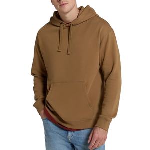 Sudadera con Capucha Extra Grande para Hombre, de Alta Calidad, Personalizada, de Algodón Mezclado, Tinte Liso, Diseño Abrigado para Invierno, Venta al Por Mayor - Product Image 4