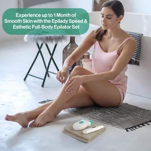 Épilateur filaire rapide pour femme, kit d'épilation esthétique du visage avec pince à épiler pour jambes, bras et aisselles - Product Image 6