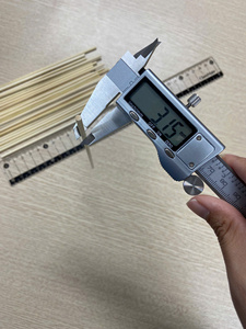 Varillas de bambú natural de 6 pulgadas de alta calidad | Palos de bambú ecológicos para manualidades, muebles y decoración - Product Image 4