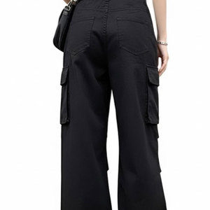 Pantalons cargo personnalisés inspirés du streetwear, avec plusieurs poches, coupe décontractée, conçus pour un usage quotidien - Product Image 4