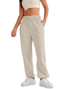 Pantalon de jogging d'hiver pour femme avec logo personnalisé, 100% coton, technique tie-dye, taille à cordon de serrage - Product Image 4