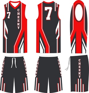 New Arrivals Breathable 100% Polyester <b>Basketball</b> Uniform for Adults Plus <b>Size</b> Customizable Highly Recommended - Product Image 3