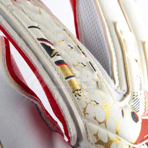 Guantes de portero de entrenamiento de cuero transpirable con excelente agarre y absorción de impactos para un rendimiento de ahorro de goles - Product Image 6