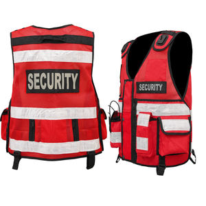 Gilet de sécurité réfléchissant de chantier extérieur pas cher, veste de sécurité personnelle, vêtements de sécurité réfléchissants haute visibilité - Product Image 4